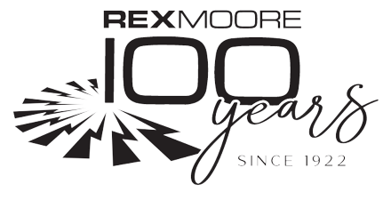 Rex Moore 100 Years Badge
